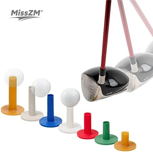 Golf Rubber Tees Practice Training, Driving Putting Chipping Range Mixed Size - Image 7
