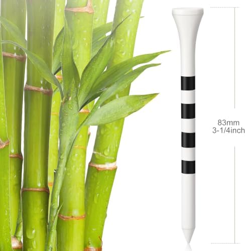 Sosation 200 Pcs 3-1/4'' Inch Bamboo Golf Tees - Image 2