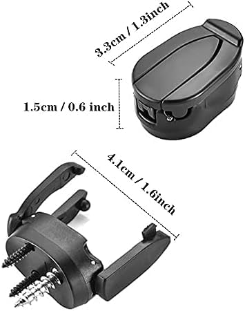 6 PCs Golf Ball Pick Up Retriever Grabber Claw Sucker Tool Mini Foldable - Image 2