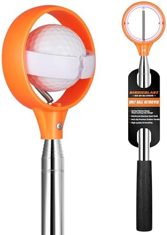 Professional Golf Ball Retriever Telescopic by BIRDIEBLAST