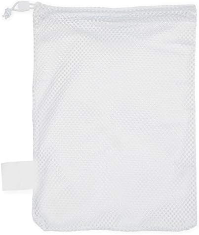 Champion Sports Mesh Equipment Bag – Heavy-Duty Nylon Drawstring Bag by ChampionSports