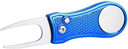 Mile High Life Golf Divot Repair Tool Metal/Foldable w Magnetic Ball Marker - Image 6