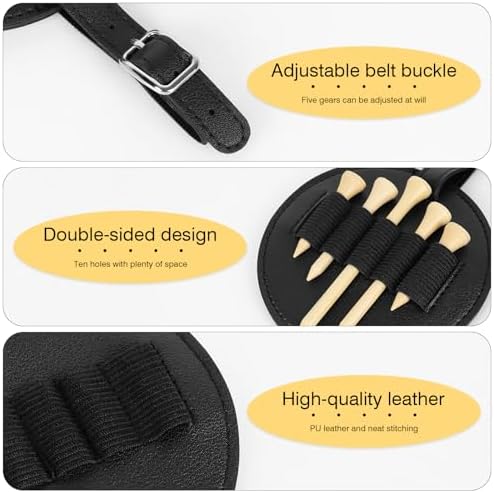 Tee Holder Pouch, Portable Bag Organizer, Durable Golf Accessories, Golf Gift - Image 3