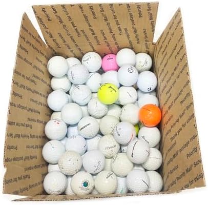 100 Hit Away Practice Range/Shag Used Golf Balls by Unknown