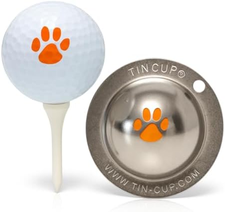 Tin Cup Golf Ball Marker Stencil by SportsBySager