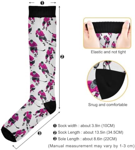 White Baseballs Stitching Compression Sock - Image 4