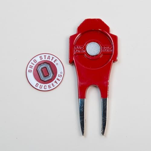 Team Golf NCAA Ohio St Shaped Divot Tool - Image 4