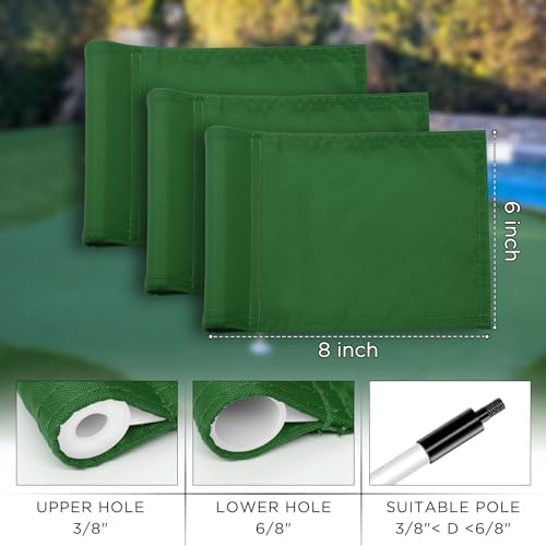 KINGTOP Solid Mini Golf Flags - Image 3