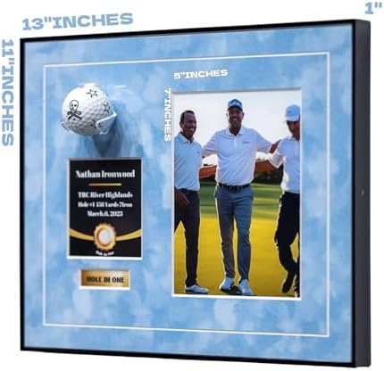 One-Shot Victory Golf Ball Display Frame – Acrylic Case - Image 2