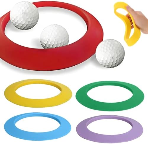 cdar Silicone Golf Putting Ring All-Direction Practice Hole Cup Accuracy - Image 2