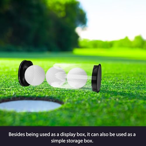 PVC Golf Ball Display Case Tube - Image 6