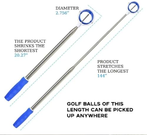Compatible Telescopic Golf Ball Retriever Pole - Image 3