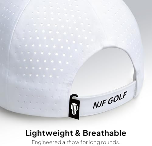 NJF Golf Performance Hats for Men - Image 4