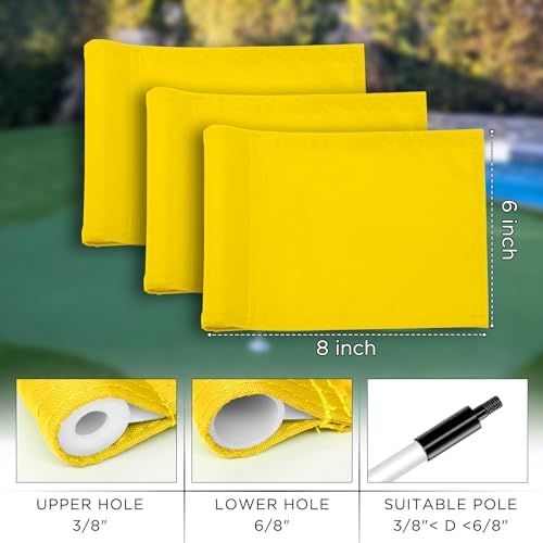 KINGTOP Solid Mini Golf Flags - Image 3
