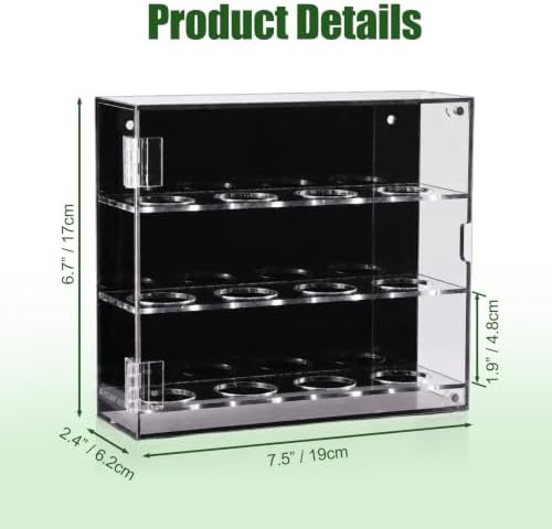 Golf Ball Display Case with Door - Image 2