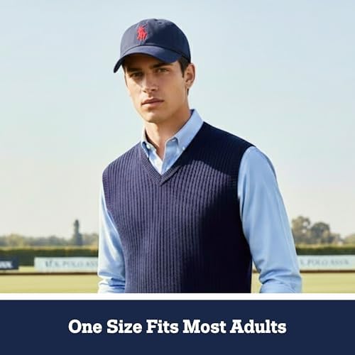 U.S. Polo Assn. Baseball Cap, 100% Cotton Adjustable Dad Hat - Image 5