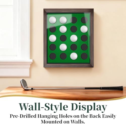Golf Balls Display Case Frame for 20 Balls, 10.3" x 12.2" Golf Balls Shadow Box - Image 5