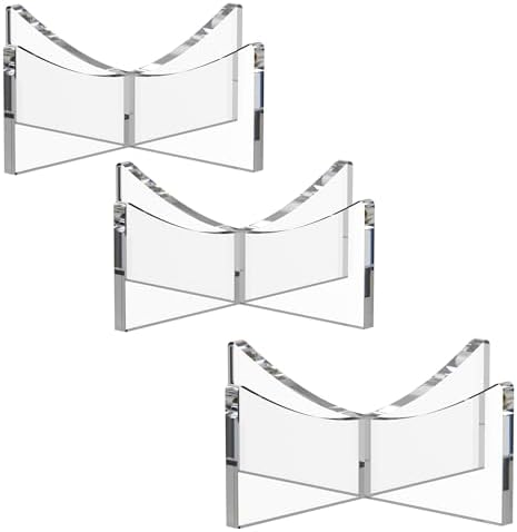 Acrylic Ball Holder 3-Pack, Small Size by UoYeet
