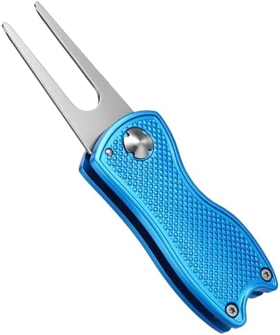 Golf Divot Repair Tool, Foldable Metal Tool by Unknown