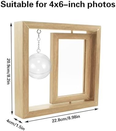Golfball Display Frame Including Clear Round Golfball Display Box & 4x6 - Image 2