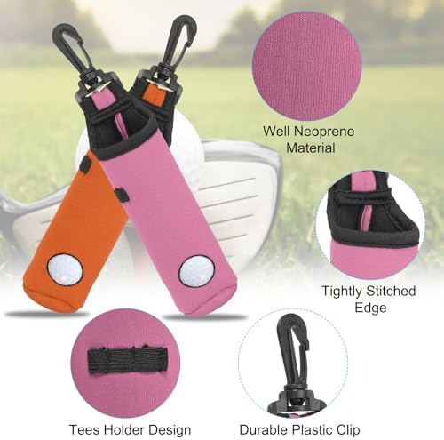 PATIKIL Golf Ball Carry Bag, Light Pink - Image 3
