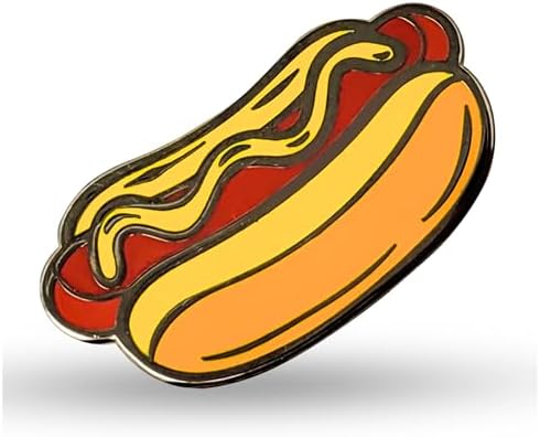 Hot Dog Golf Ball Marker- Made in USA by Handmade