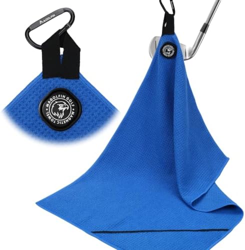Magnetic Golf Towel 23.6"x15.7" Large Size by MAGOLFINGolf