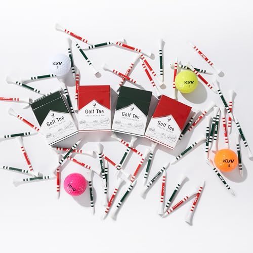 KVV Bamboo Golf Tees – 18-Pack in Cigarette-Style Case, 3-1/4 Inch - Image 7