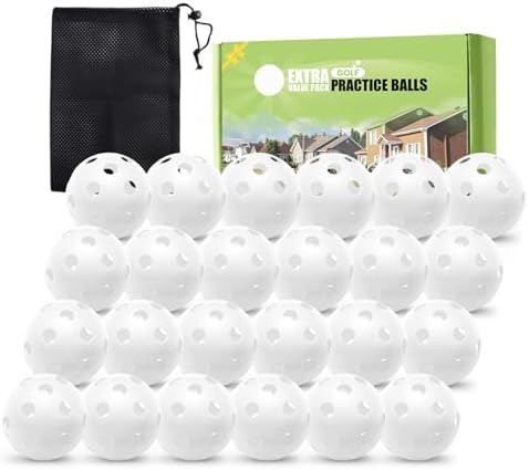 FINGER TEN Practice Golf Balls Limited Flight Training by FINGERTENSport