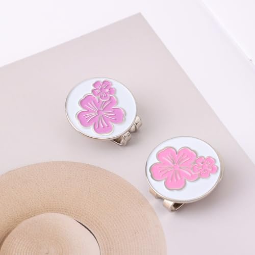 lasuroa 2pcs Magnetic Golf Ball Marker Hat Clip - Image 5