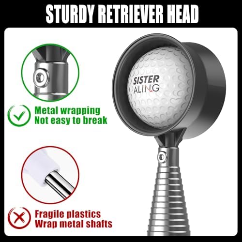 Telescopic Golf Ball Retriever-Picker Upper-Grabber-for Water - Image 3