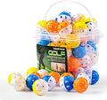 Weighted Practice Golf Balls Plastic 50 Pack by BRAMASOLE