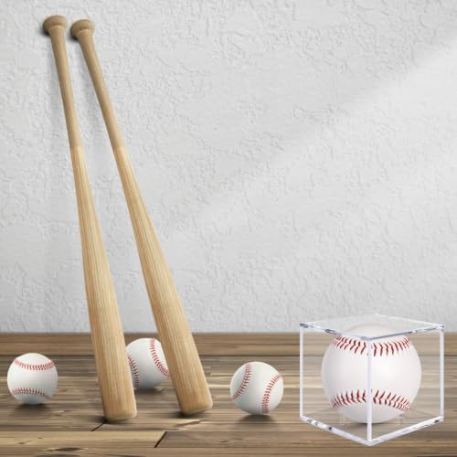 Guirnd 8 Pack Baseball Display Case, UV Protected Acrylic Baseball Holder - Image 7