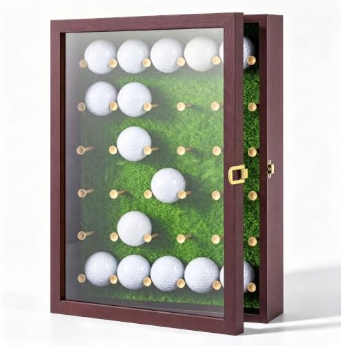 Novabright 30-Ball Golf Ball Display Case by Unknown