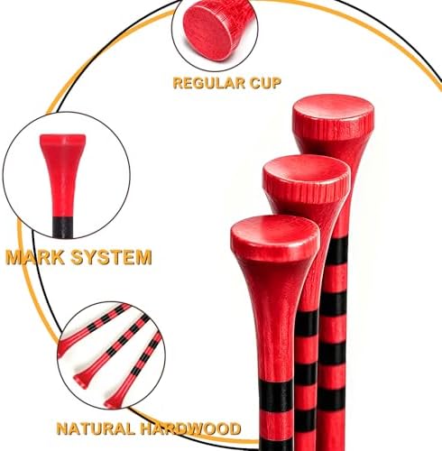 Wooden Golf Tees 3-1/4", 1-1/2" Available - Image 4