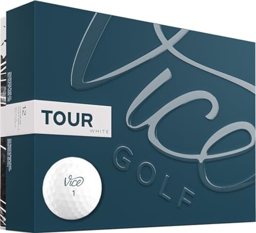 Vice Golf Tour White Golf Balls by Unknown