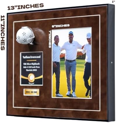 One-Shot Victory Golf Ball Display Frame – Acrylic Case - Image 2