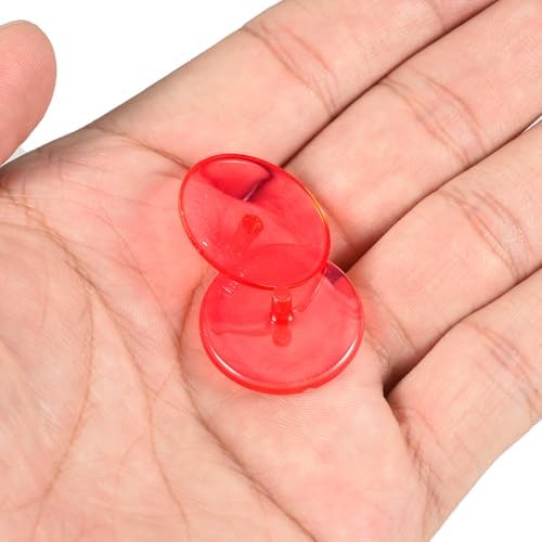 PATIKIL Golf Ball Marker, Pack Round Transparent Flat Position Mark Places - Image 4