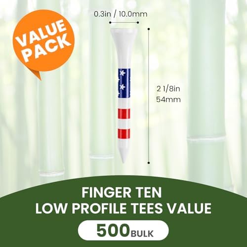 Wood Golf Tees 2 1/8 Inch Bulk - Image 2