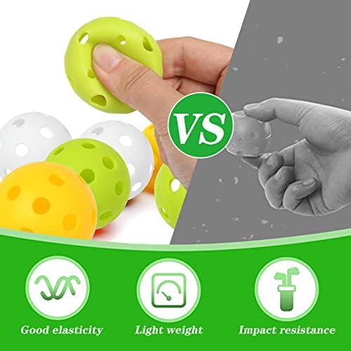 12/20/40 Pack Plastic Golf Balls 42mm Soft Practice Golf Balls - Image 2