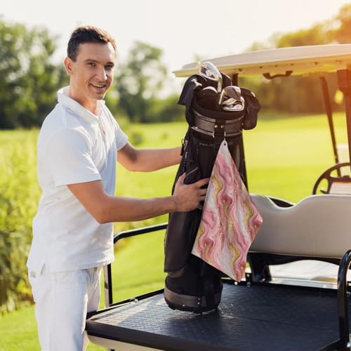 Marble Golf Towel Microfiber - Image 6