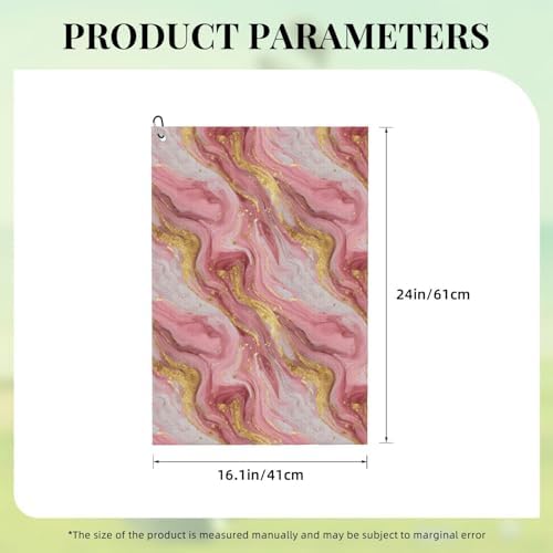 Marble Golf Towel Microfiber - Image 2