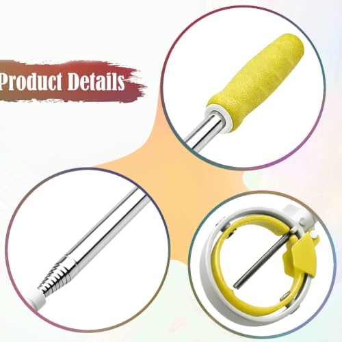 Golf Ball Retriever Stainless Steel Golf Balls Pick up Portable Pick up Tool - Image 3