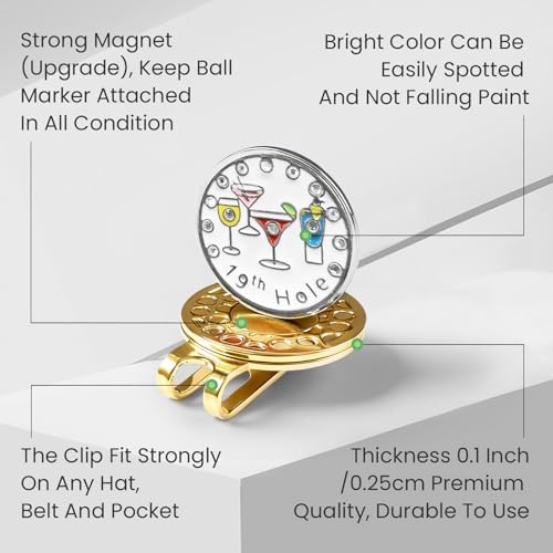 Amy Sport Golf Ball Marker - Image 3