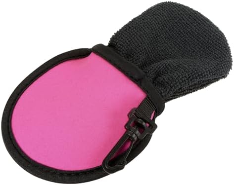 YOKIVE 2Pcs Portable Golf Ball Cleaner Pouch Washer Pocket Pink 4.13x3.94 - Image 3
