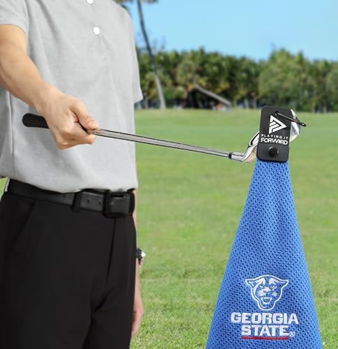 Magnetic Golf Towel Georgia State University - Image 6