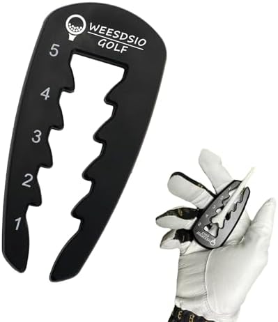 Adjustable Golf Tee Height Tool Outdoor Golf Training Aid Precision Tee Height by Weesdsio
