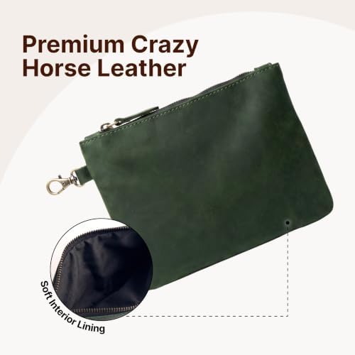Genuine Leather Golf Ball Pouch - Image 5