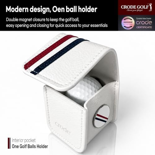 CRODE Golf Ball Bag and Tee Holder - Image 2