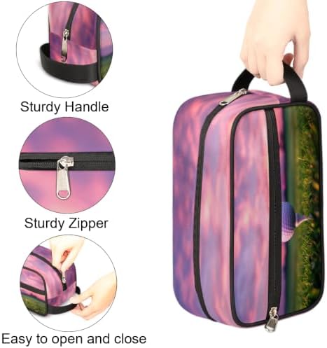 Travel Toiletry Bag Sports Golf Ball Makeup Bag - Image 3